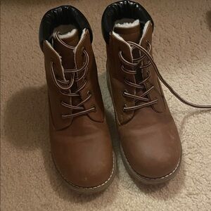 Boys Brown Ankle Boots
